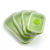Silicona de Grado Alimenticio Plegable Lonchera para Microondas Lonchera Portátil para Exterior Refrigerador Sellado Recipiente Almacenamiento