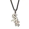Collar con Letra de Acero Inoxidable Europeo y Americano 304 Acero de Titanio Colgante Impermeable Estilo Unisex Transfronterizo Casual Accesorio de Alta Gama