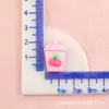 Funda de Teléfono de Bebida Té de Leche Jugo de Cereza Accesorios de Resina DIY Pegamento de Aceite de Fresa Marco de Fotos Botella Taza Espejo Materiales