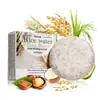Sabonete shampoo sólido de coco transfronteiriço barra de shampoo sabonete shampoo de leite de coco sabonete shampoo de óleo de coco sabonete de óleo de coco exportação sabonete de óleo de coco