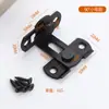 Pestillo de Puerta sin Taladro Pestillo para Puerta Corredera de Baño Pestillo de Bloqueo para Puerta de Mascota Hebilla de Pestillo Pestillo de Puerta de Tornillo de Acero Inoxidable