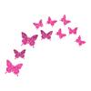 Adesivos de Parede Transfronteiriços Adesivos de Parede de Borboleta Rosa Luminosa Adesivos Luminosos Decoração de Quarto Adesivos de Parede Autoadesivos Atacado Adesivos de Parede