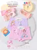 Roupa Íntima Infantil Hao Yaqi, Amiga da Pele, Confortável, Respirável, Fofa e Divertida, Cuecas Boxer para Meninas, Leggings Infantis Tamanho Médio e Grande