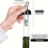 Aerador de Vino de Fábrica Transfronterizo en Stock, Vertedor Cuantitativo de Vino, Mezclador de Cócteles, Decantador de Vino, Boquilla para Vino, Tapón para Vino