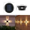 Luces Solares de Lavado de Pared para Exteriores, Iluminación de Terraza de Jardín, Luces Decorativas de Ambiente, Luces de Paisaje, Luces Solares para Patio