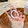 Al por mayor transfronterizo Retro Cartas de Amor Garabateadas Manzana 16 Magnético Transparente Funda para Teléfono Iphone18Pm Funda Anticaídas
