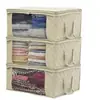 Bolsa de almacenamiento para edredón no tejida Caja de almacenamiento para edredón y ropa de armario Bolsa de almacenamiento plegable sellada Bolsa a prueba de polvo Gran capacidad