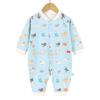 Macacão de Bebê Quente Primavera e Outono Algodão Puro Roupa de Inverno Recém-Nascido Categoria a Roupa Roupa de Primavera Roupa de Outono