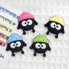 Gafas pequeñas multicolores sombrero cerda elfo PVC pegamento flexible accesorios DIY funda para teléfono móvil zapatos con agujeros accesorios para la cabeza