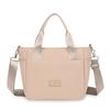 Nova bolsa de pano de nylon para mulheres de alta qualidade de trabalho de grande capacidade comutador de ombro sacola de lona Moda Feminina