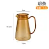 Tetera de Acrílico para PC Resistente a Altas Temperaturas Tetera de Hotel Restaurante Tetera para Té de Flores Tetera para Jugos Restaurante de Barbacoa Restaurante de Hot Pot Tetera