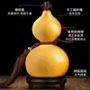 Recipiente de Calabaza de Vino Estilo Vintage para Transportar Vino, con Diseños de Jigong y Li Bai, Frasco de Vino Portátil para Exteriores Sellado con Cera
