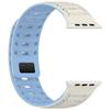 Correa de Reloj Magnética de Silicona con Hebilla de Pangolín Adecuada para Apple 8 9 10 iWatch 11 Ultra Pulsera Transpirable