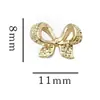 Acessórios para Nail Art de Laço Estilo Light Luxury 2025 Decorações para Nail Art de Diamante em Liga Atacado