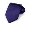 Gravata de Mão 8CM Masculina Gravata Cor Sólida Gravata Monocromática Poliéster Seda Vestido de Negócios Lazer Profissional Atacado