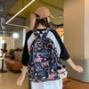 Mochila escolar menina estampa amorosa versão Harajuku campus estudante do ensino fundamental mochila escolar menina mochila casual