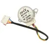 Adequado para Motor de Passo de Ar Condicionado Mp24Ga5 Motor da Haste Oscilante da Porta de Ar Vento Oscilante Síncrono 12V