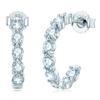 Ganchos para Orejas de Plata de Ley S925 [Liquidación y Envío Gratis] Lujo Accesible Versátil Diseño de Nicho Pendientes de Circonita Diamante Rosa Exportación Transfronteriza