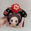 Banda para el cabello con bandera noble, accesorios para el cabello de palacio antiguo, tocados, diadema para niñas, tarjeta para el cabello, ropa Han antigua
