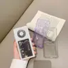 Funda de teléfono transparente para insertar tarjetas para OPPO A54 funda protectora para REALME10PRO + agujero fino resistente a caídas