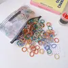 Nuevas Gomas Elásticas de Goma de Alta Elasticidad para Niñas Que No Dañan el Cabello, Anillos para Pulgar de Bebé, Accesorios para el Cabello de Niñas, Accesorios para la Cabeza con Anillos Pequeños para Niños al por Mayor