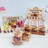 Nuevo set de juguetes creativos hechos a mano con un tendedero para galletas, una pieza de memoria, decoración DIY educativa de mini escena para niños