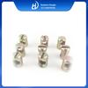 Porca de martelo de uma palavra com furo duplo liga de zinco porca com furo horizontal conector de ferragem para móveis porca de aço carbono porca de ferro