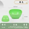 Tigelas Pequenas Quadradas de Melamina de 5 polegadas, Tigelas Quadradas Comerciais, Tigelas de Arroz Específicas para Restaurante, Tigelas de Sopa, Tigelas de Condimento para Restaurante de Hot Pot de Porcelana de Imitação