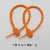 Abraçadeiras de Silicone Coloridas, Cordões de Armazenamento, Cabos de Dados, Chaveiros DIY, Organizadores de Acessórios, Tiras de Gerenciamento de Cabos, Lanyards Coloridos Atacado