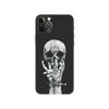 Adequado para Capa de Celular iPhone 17, Nova Capa de Celular Masculina da Moda Caveira Rosa Halloween para Exportação