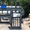 Prensa Empacadora Hidráulica Vertical Pequeña Admite Personalización, y Puede Comprimir Cartón, Plantas Acuáticas, Ropa, Colchas y Plumas de Pollo y Pato para Eliminar Agua