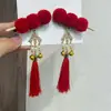 Pinza para el pelo de niña pequeña León Danzante Hanfu Borla Año Nuevo Accesorio para el pelo Peluca Princesa Lazo Adorno para el pelo Pinza para el pelo de niños