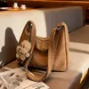 2026 Bolso Tote Nuevo de Estilo Universitario de Moda Bolso Cruzado Casual Grande de Primavera Bolso Retro Maillard para Mujer