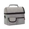 Bolsa Aislante Multifuncional en Capas Bolsa de Hielo Refrigerada a la Moda Compartimento Desmontable Bolsa Lonchera de Hombro Bolsa Lonchera para Mantener Fresco