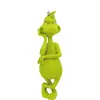 2023 Nuevas Decoraciones Navideñas de Monstruo Peludo Verde Plano Colgante para Árbol de Navidad Coche Mochila Decoraciones de Atmósfera para el Hogar
