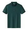 Directo del FabricanteSecado Rápido Cuadros Solapa Color Sólido Casual Exterior Nuevo Estilo Unisex Camisa Polo Recomendación Principal Versión Pública