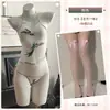 Lencería Sexy de Seda Diyi Miao Si, Estilo Puro Deseo, Uso Reversible, Cheongsam Estilo Antiguo, Conjunto de Faja Caliente Calada A531