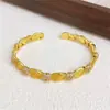 Nuevo Pulsera de Flor Cepillada para Mujer, Nuevo Estilo de la Corte China, Nudo de Bambú, Elegante, Anillo de Mano de Moda, Diseño de Nicho, Sensación de Alta Gama