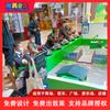 Equipo de parque infantil interior volante tanque de batalla infrarrojo puesto de mercado nocturno al aire libre plaza proyecto