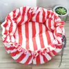 Tapete para ninho de gato, casinha redonda, ninho de gato, universal para quatro estações, interno, ninho, tapete de ninho de abóbora pequena, suprimentos para ninho de animal de estimação, pequeno