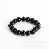 Pulsera de obsidiana sintética pulsera de cuentas de Buda joyería simple de moda dentro de 1 yuan atracciones turísticas regalo en vivo al por mayor