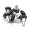 Fabricante 12Mm-M6 Tornillos de Mano Rectos Redondos Tornillos de Cabeza de Plástico Tornillos de Mango de Cabeza de Goma
