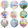 Novos Balões de Amor de 18 polegadas para Aniversários de Adultos e Crianças Decorações de Eventos de Festa Redondos Balões de Filme de Alumínio Atacado