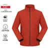 Chaqueta Popular de Concha Dura Transfronteriza, Chaqueta Cortavientos y Ligera, Chaqueta de Negocios de Aspecto Elegante Tres en Uno para Hombre y Mujer