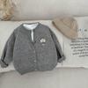 Cárdigan de Punto Versión Coreana Estilo Primavera y Otoño para Bebés Niños, Chaqueta de Manga Larga de Dibujos Animados, Suéter Elegante de Abrigo para Niños