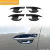 Adecuado para cubierta de espejo retrovisor exterior de fibra de carbono 2023 CX-50 de Mazda, moldura de capó, manija, modificación de copas de puerta