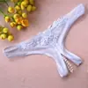 Calcinhas Sexy Multicor Tanga Feminina Renda Sexy Tentação Calcinhas que Não Precisam Ser Tiradas Fundo Aberto Malha Calcinhas com Pérolas Atacado