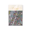 Pegatinas Tomoni para Uñas con Relieve Populares Lindas Europeas y Americanas Ultra-Delgadas Sin Rastro Pegatinas para Uñas Pegatinas de Material de Palabras de Color
