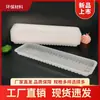 Bandeja Desechable 4013 Larga para Conservar Frescura de Pescado de Mar, Pez Cuchillo y Corvina Blanca Grande, con Atmósfera Modificada para Mantener la Frescura para Almacenamiento a Largo Plazo