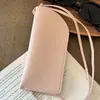 Bolsa de Óculos de Couro Cordão Colar Portátil para Saída Caixa Fresca para Óculos de Sol Joias Joia para Pendurar no Pescoço de Alta Qualidade